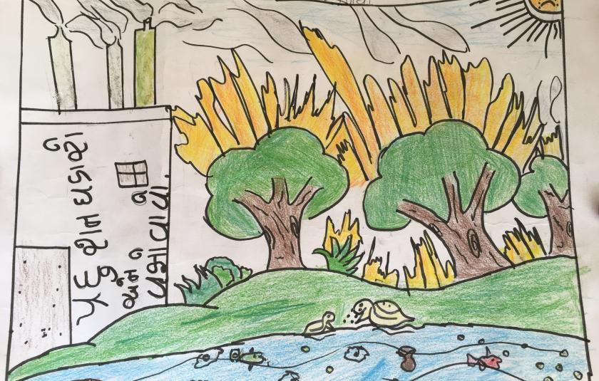 Bhata School Environmental Drawings