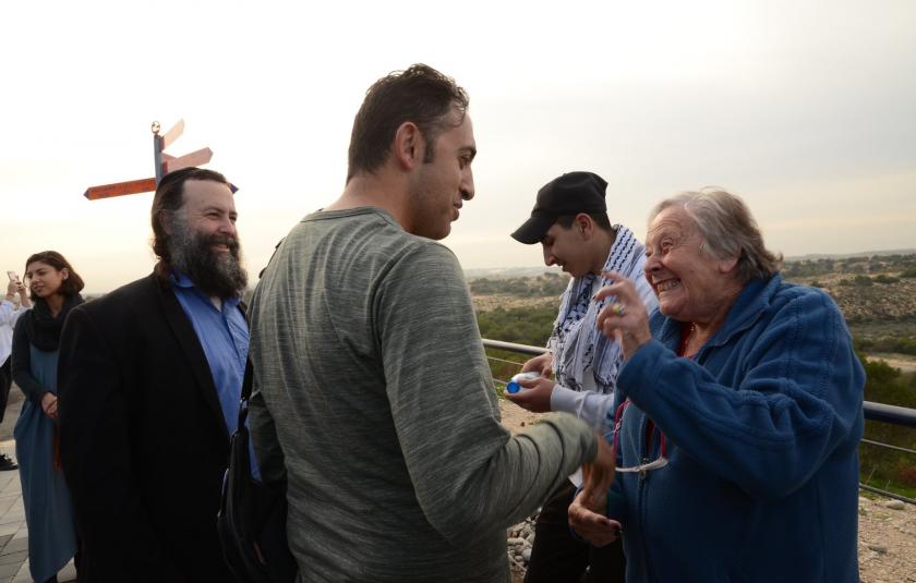 Abrahamic Reunion CC celebrates WIHW 2018 on the Israeli border