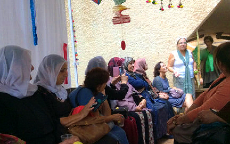 Photo of women sitting together