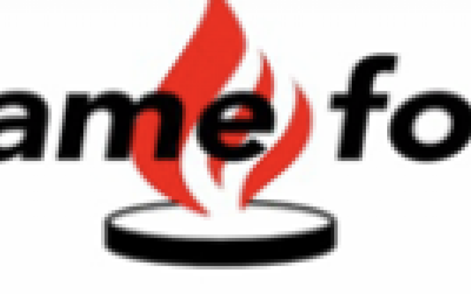 red flame for freedom logo