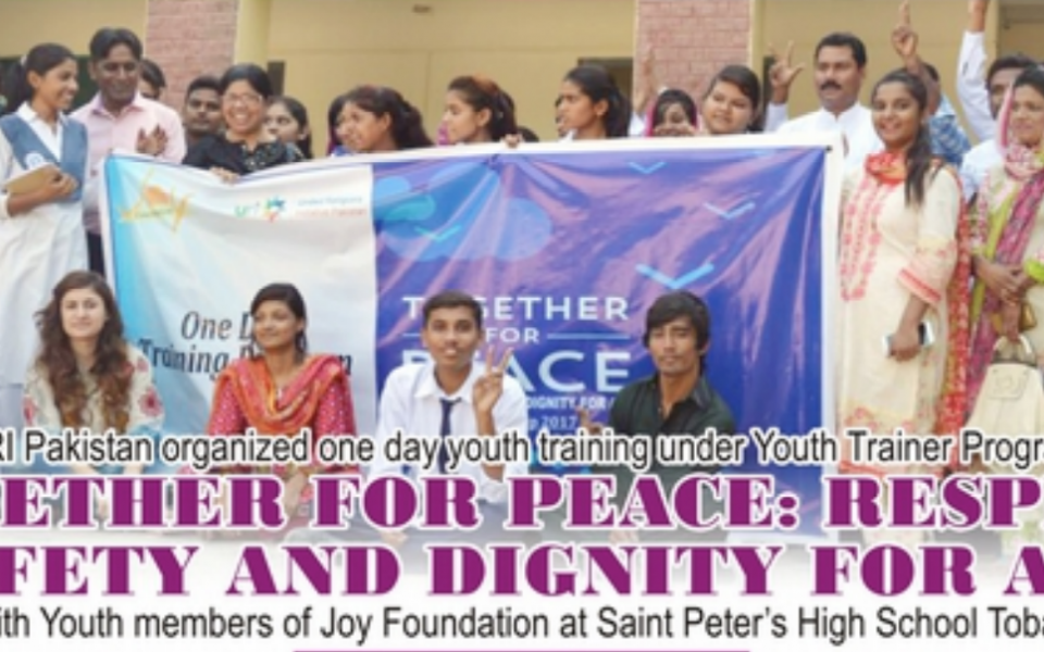 Umang - Joy Foundation works with high schoolers