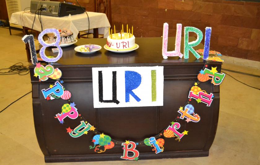 URI Pakistan celebrates URI's 18th birthday
