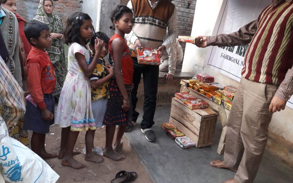 Bringing joy to street children in East India