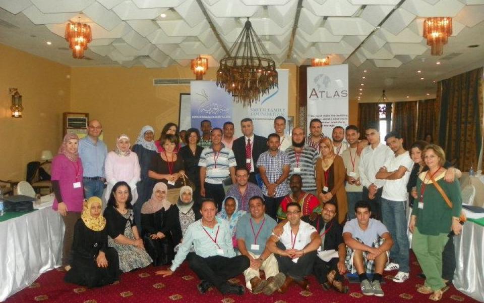MENA members at conference.jpg