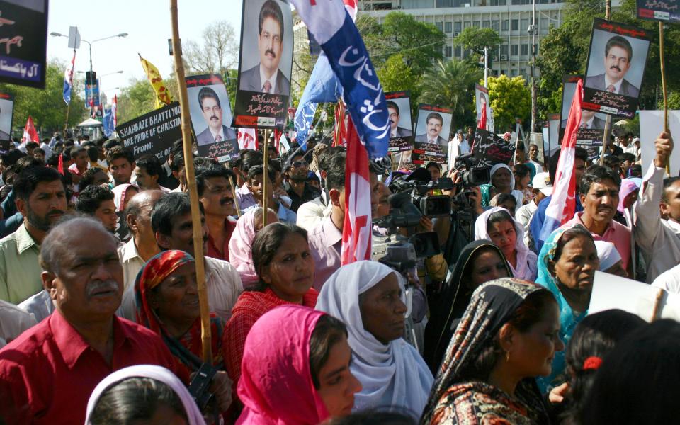 Rally for Shahbaz Bhatti