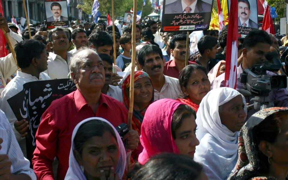 Rally for Shahbaz Bhatti