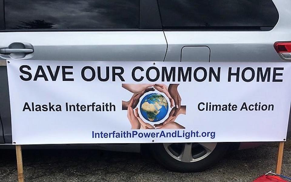 Save Our Common Home banner Interfaith Power and Light