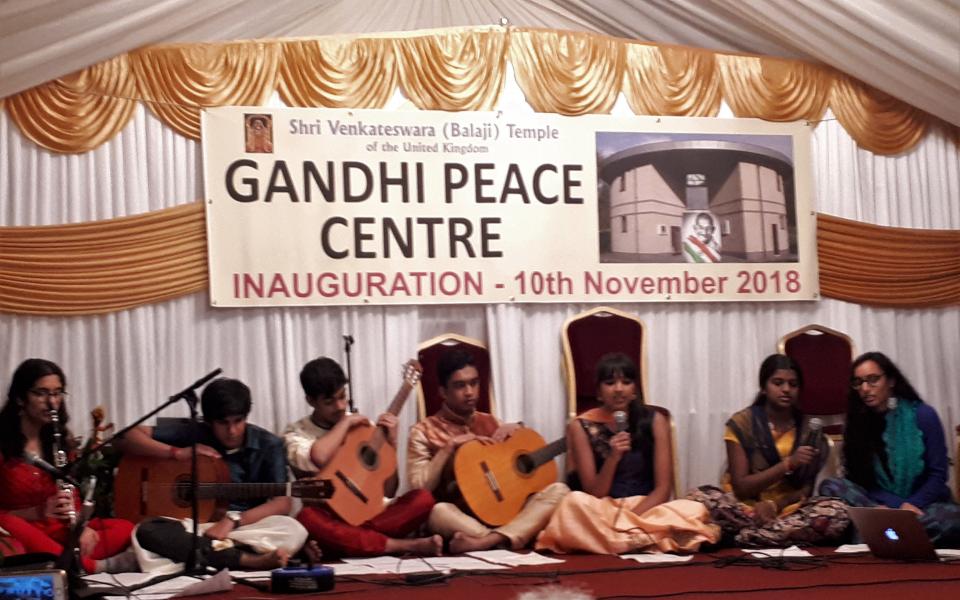 Inauguration of the Gandhi Peace Centre