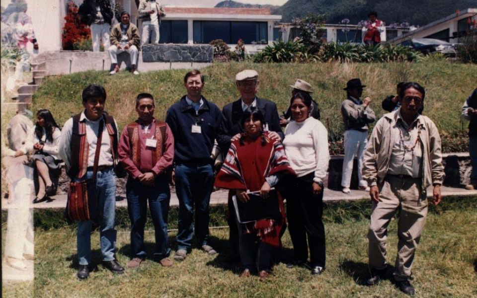 Father Louis Dolan in Quito