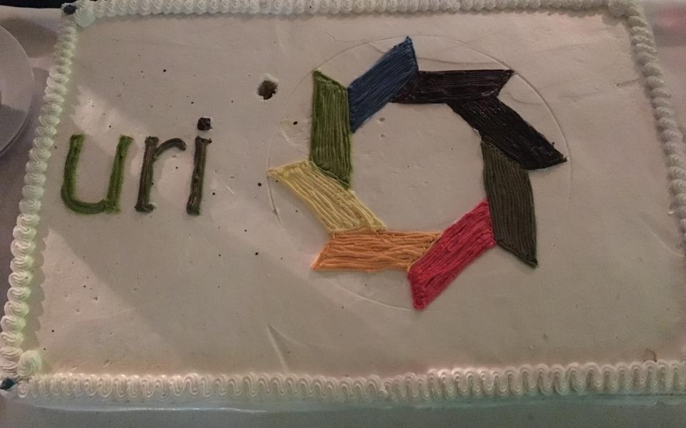 Photo: URI anniversary cake