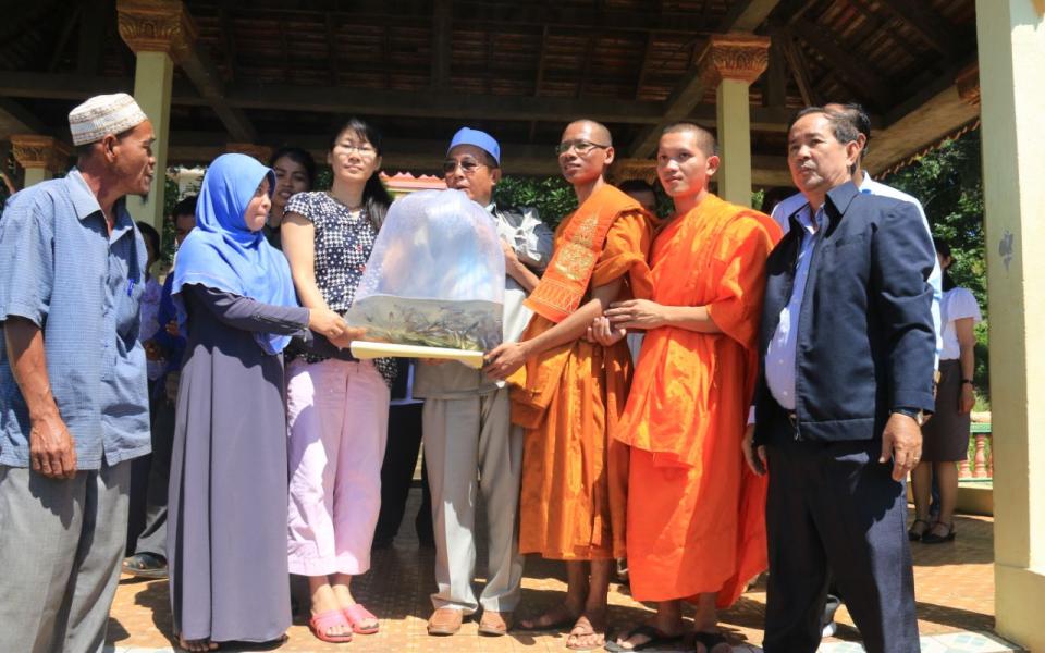 Celebrating National Fish Day in Cambodia as an Interfaith Group