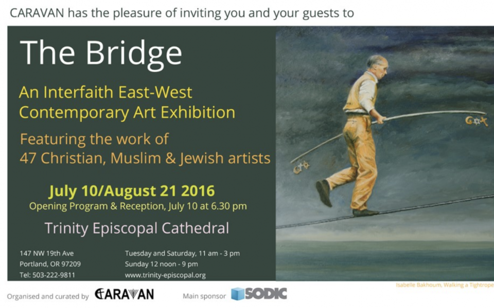 The Bridge Interfaith exhibition logo