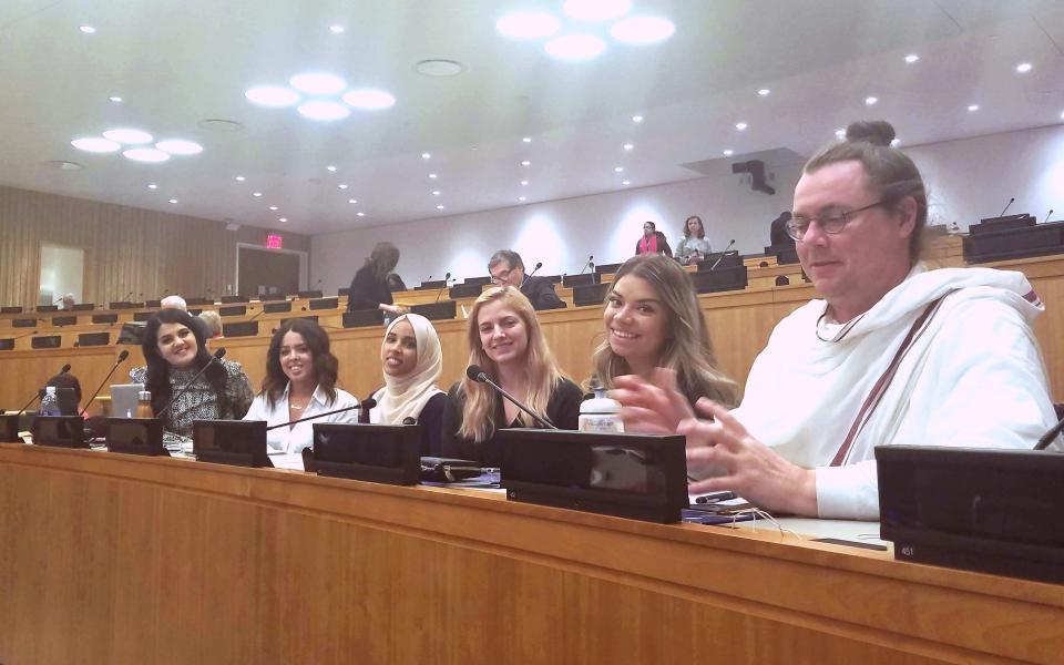 The Weekly Shot: URI Youth Visit the UN