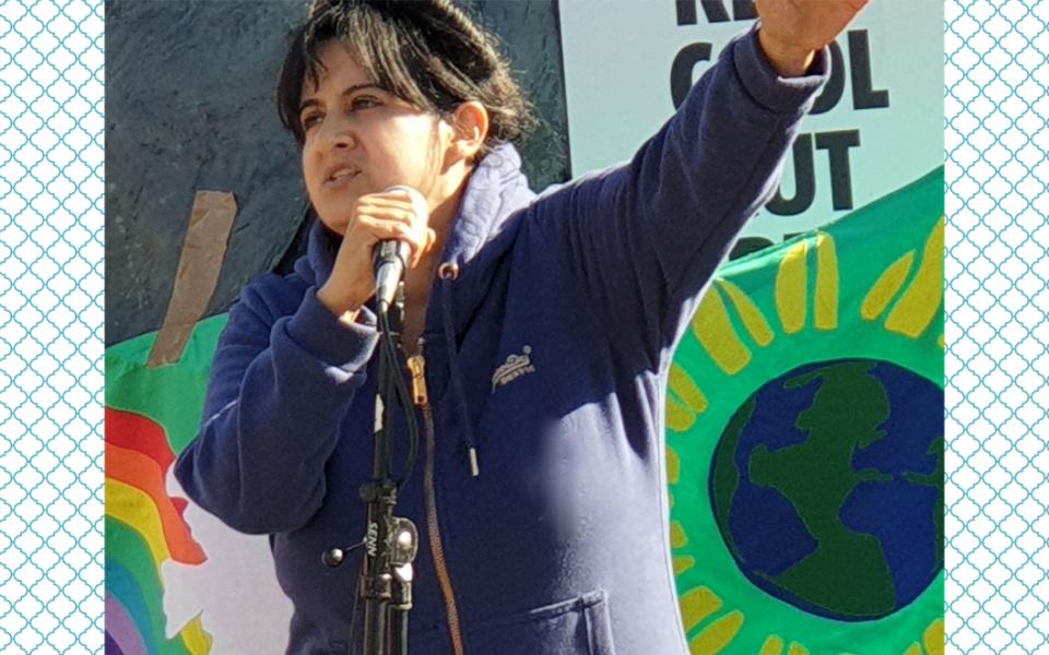 URI Global Chair Speaks at Huddersfield Climate Strike