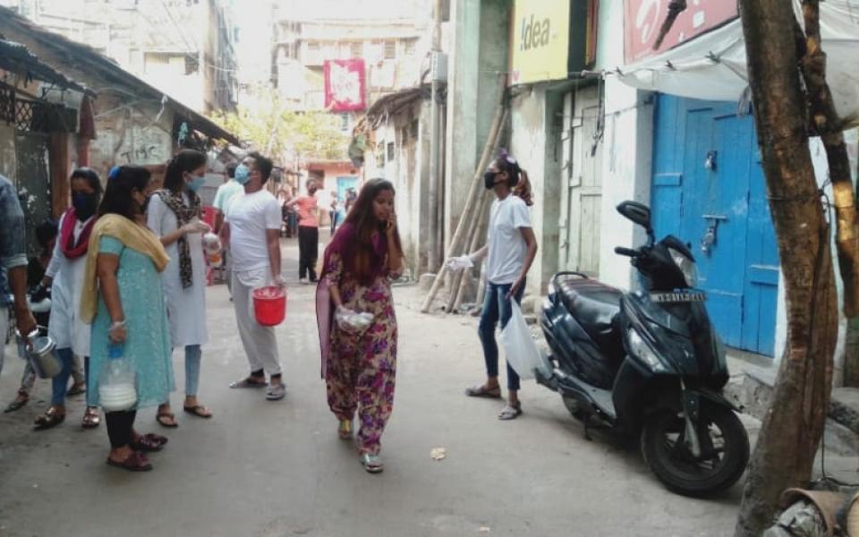 Providing Essential Aid in South Kolkata