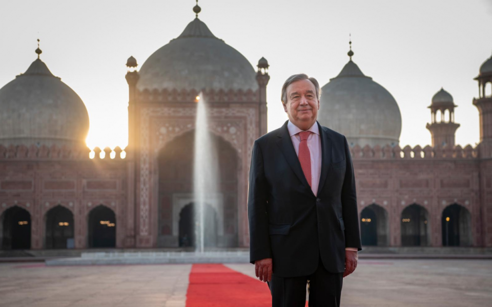 URI Members Attend UN Secretary-General Antonio Guterres Pakistan Visit