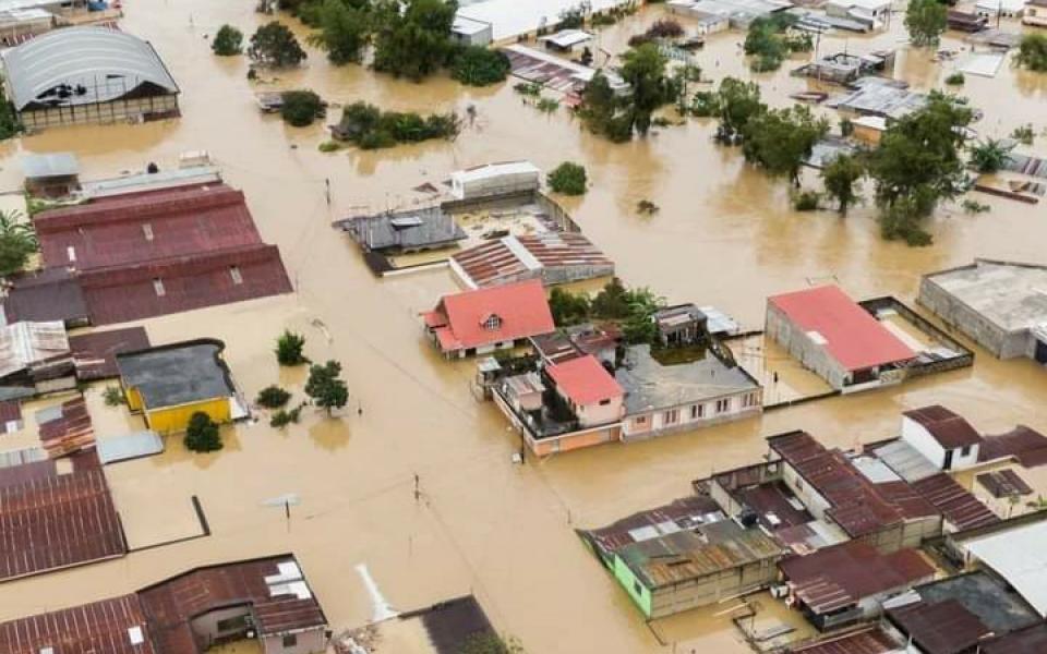 Photo: Image of the flood that accosted Guatemala