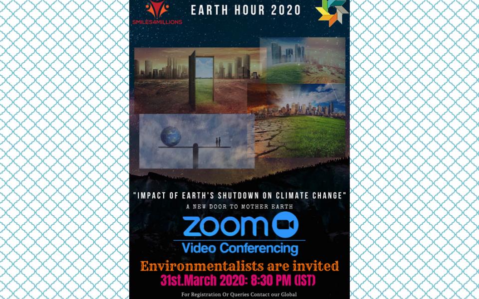 Zoom Call: Impact of Earth's Shutdown on Climate Change