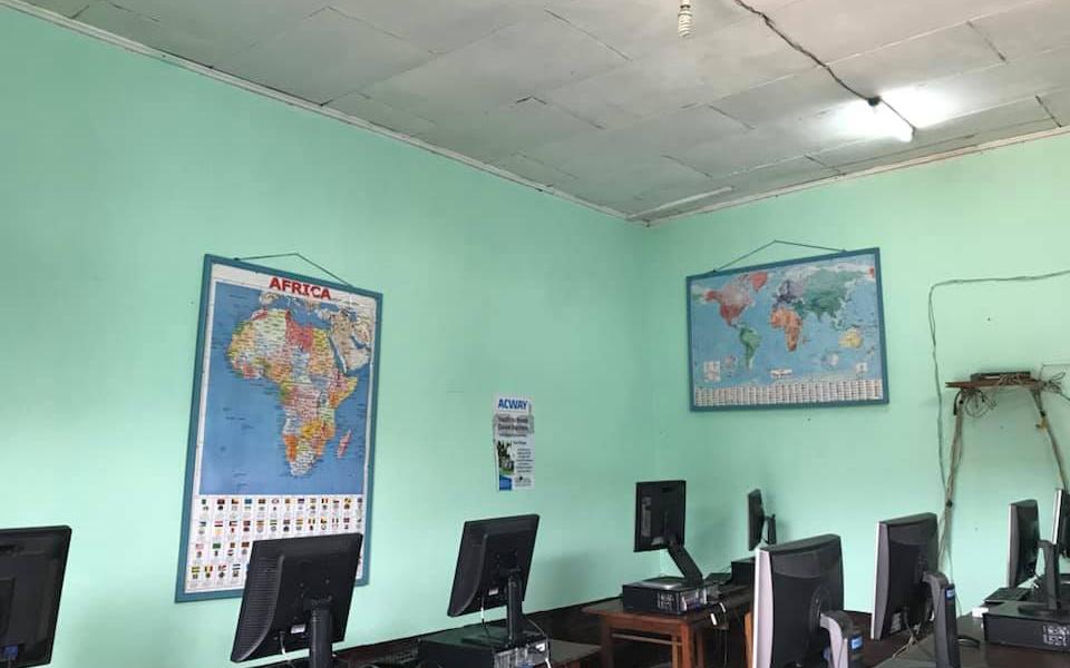 The Computer Lab is Reopening to Benefit Children in Cameroon