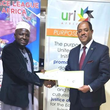 URI-Africa and Peace League Africa sign partnership agreement to work together  in Africa